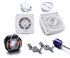 Exhaust Fan 6" Ventilation Fan Window Wall Mount Vent Fan for Kitchen Bathroom