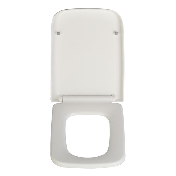 Heavy Duty Square Toilet Seat Soft Close Quick Release Easy Cleaning Bathroom AU