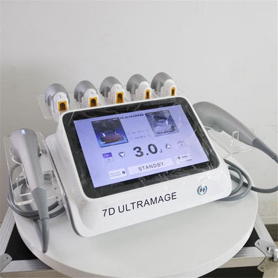 7D Hifu Facial Skin Firming Wrinkle Anti Aging Machine Body Weight Fat Burner