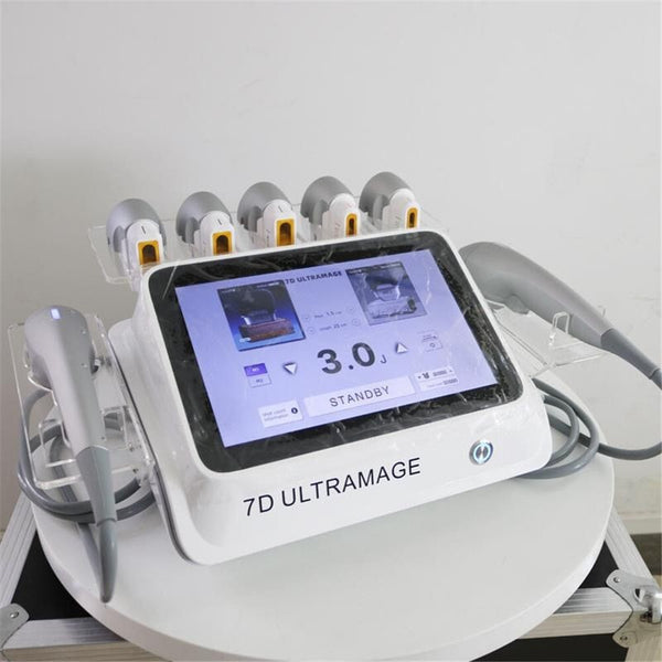 7D Hifu Facial Skin Firming Wrinkle Anti Aging Machine Body Weight Fat Burner