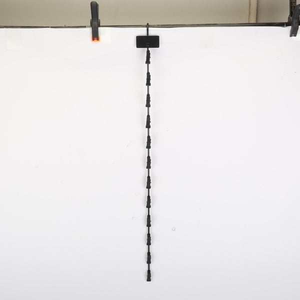 10x Metal Snack Hanging Strips Store Supermarket Shelf Merchandising Clip Strip