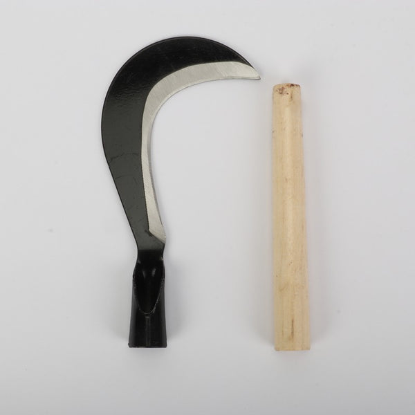 Steel Scythe Sickle Mowing Cutting Trees Gardening Tools (Included Handle)