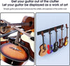 Guitar Keeper Bundle with 5 Guitar Hangers Adjustable String Swing Guitar Hanger