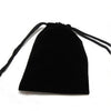 100PCS Black Velvet Pouch Drawstring Bags Wedding Favours Gift Jewellery Packing