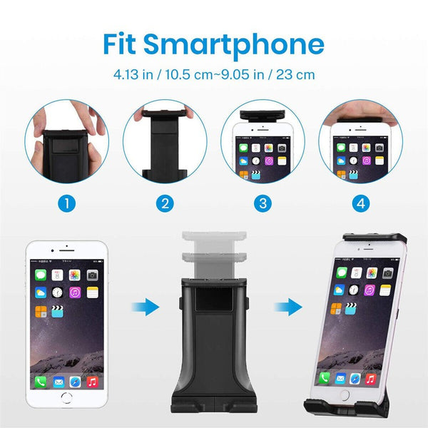 Tablet Holder for Microphone Stand Mic Music Stand Holder Clamp 4.13-9.06" iPad
