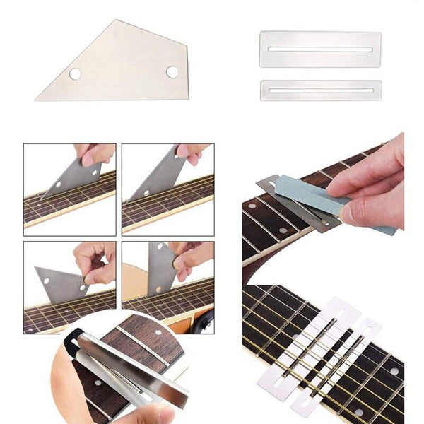 25PC Guitar Repairing Tool Kit Luthier Setup Repair Maintenance Set Guitar Tool