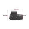 Outdoor Tactical Red Green Dot Holographic Sight 551 Airsoft Scope Riflescope AU