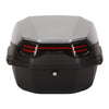 Motorcycle Tour Tail Box Scooter Trunk Luggage Lockable Waterproof w/ Mountings