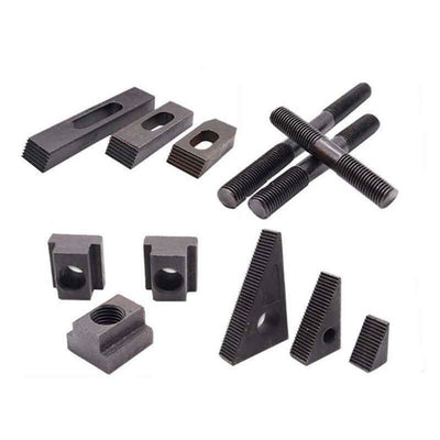 58 Pcs Pro-Series 1/2" T-Slot Hold Down Clamp Clamping Kit Bridgeport Mill Set