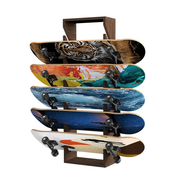 Skateboard Rack Skateboard Holder Floor Display Stand/Wall-Mounted Display Rack