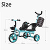 Tricycle Bike Trike Baby Prams Kids Stroller Toddler Ride-On Trike With Belt