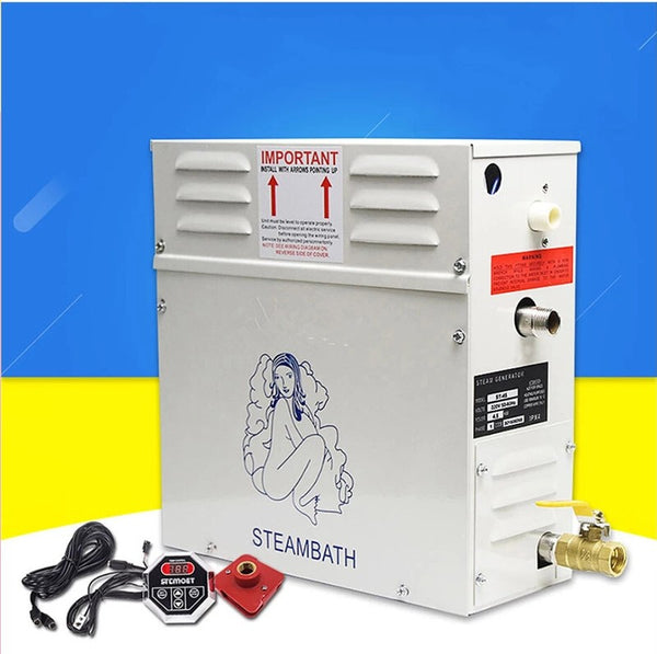 9KW Steam Generator Sauna Bath Steam Machine Salon Spa Fumigation Steamer AU