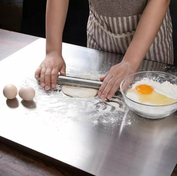 304 Stainless Steel Cutting Chopping Pastry Serving Board  50x40cm AU