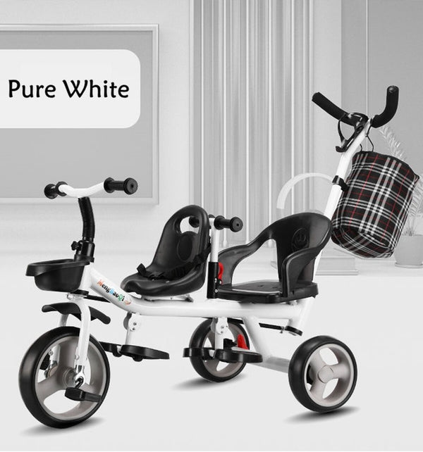 Tricycle Bike Trike Baby Prams Kids Stroller Toddler Ride-On Trike With Belt