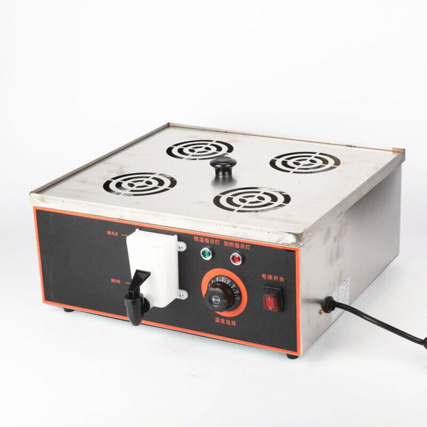 COMMERCIAL ELECTRIC BUN STEAMER WITH 4 OUTLET 220V/2500W Temperature Control AU
