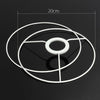 E27 DIY Circular 14/20/30cm Lampshade Frame Ring Set Lamp Light Shade Kit