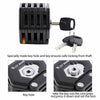 Bicycle Lock with 3 Keys Anti-Theft Folding Bike Lock with Mounting Bracket