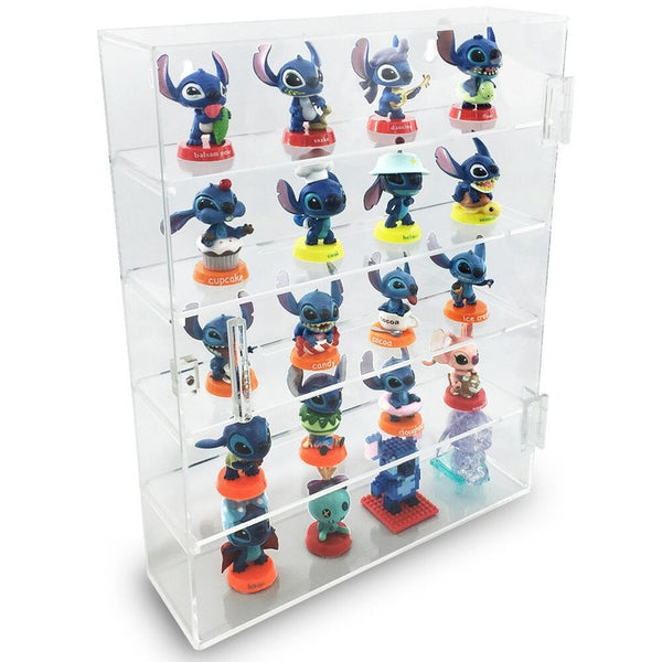 5 Layer Acrylic Display Case Dustproof Clear Box Cars Trucks Luxury Storage Box