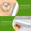 6 Pcs Slide Cutter 12.9 Inches Replacements for Plastic Food Wrap Self Adhesive