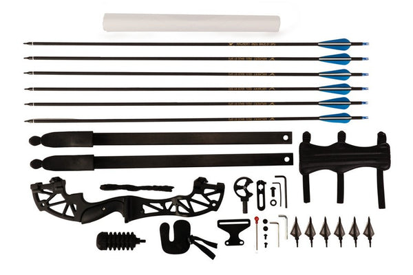 51" Archery Recurve Bow and Arrows Set with 5 Target Face for Backyard Game Gift