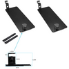 Keyboard Tray Under Desk Slide-Out Platform Computer Drawer for Typing Black AU