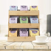 3 Layers Bamboo Tea Bag Caddy Box Storage 3 Layer Bamboo Tea Bag Organizer Boxes