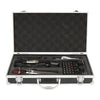 Multi-Purpose Microphone Carry Case Foam Insert Aluminum Alloy Storage Box