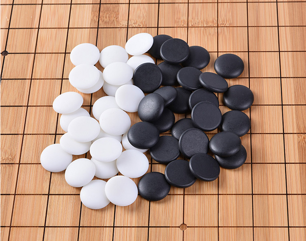 Wooden Go Game Set Baduk Weiqi Board Game Chess Piece Bowl /Wei Qi Game Set