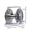 1/2'' X 60M Water Hose Reel Rack Stainless Steel Portable Pipe Holder Storage AU