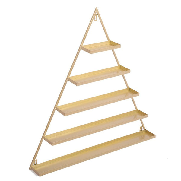 Floating Shelves Set of 6 Wall Storage Shelf Nail Polish Display Rack Bookshelf