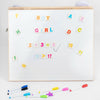 Montessori Unlock Toy Baby Double Sided Busy Board Wooden Sensory Toys Learning