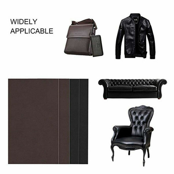 Leather Repair Patch Tape Kit Self Adhesive Furniture Sofa Car Seat 50x137CM AU