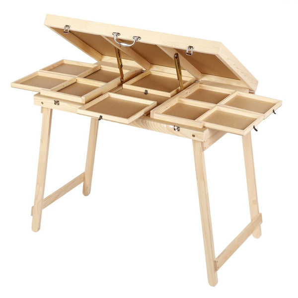 1500pcs Jigsaw Puzzle Table Adjustable Height&Up Puzzle Board w 4 Draws & Cover