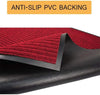 3x10' Floor Carpet Non Slip Rubber Door Mat Entrance Hallway Runner Rug Red Mat
