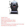 Wood-Burning Heating Stove Thickened Cast Iron Coal Stove Tent Indoor Heating