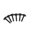 3Pcs Soft Top Surfboard Fins Sets for Softboard Paddle Board Surf Boards Black