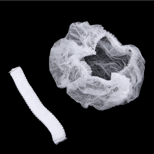1000 Pcs Disposable Hair Net Cap Stretch Control Cover Piece Shower Travel Sleep