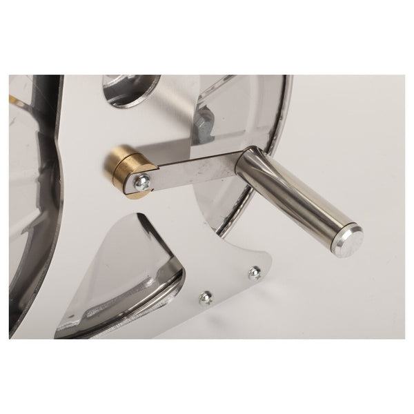Large Stainless Steel Garden Hose Reel Cart Portable Pipe Holder Heavy Duty