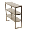 3Tier Commercial Kitchen Overshelf bench Top Stainless Steel for Prep&Work Table
