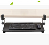 Keyboard Tray Under Desk Slide-Out Platform Computer Drawer for Typing Black AU