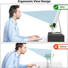 Dual Monitor Stand Riser Storage Desk Laptop Computer Organizer Stand Adjustable
