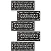 5x Rubber Stair Treads Non Slip Safety Outdoor Porch Floor Step Mats Staircase