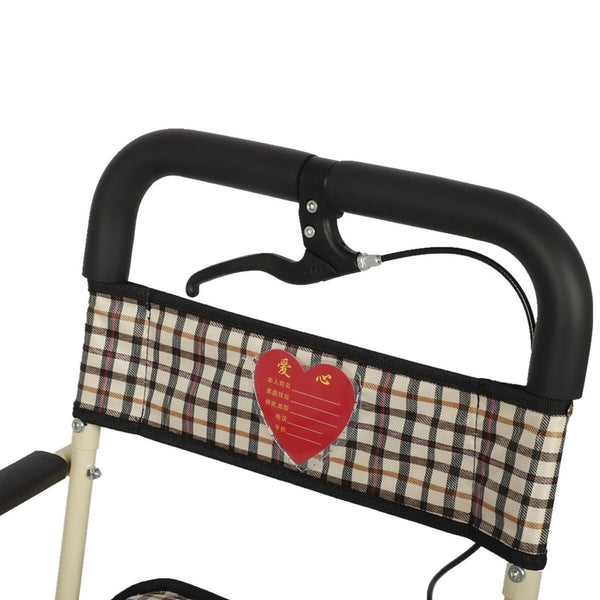 Shopping Trolley on Wheels Portable Folding Elderly Shopping Cart Walking Aid