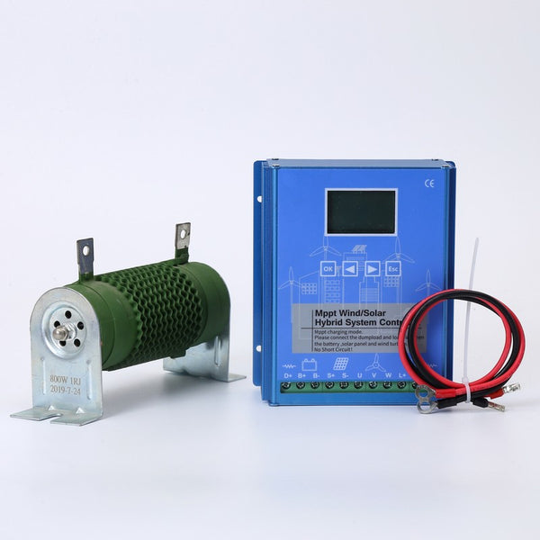 1600W 12/24/48V MPPT Solar Wind Hybrid Wind Turbine Generator Charge Controller
