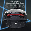 Motorcycle Tour Tail Box Scooter Trunk Luggage Lockable Waterproof w/ Mountings