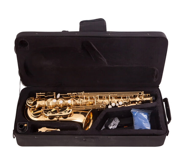 Eastar Alto Saxophone Eb E Flat Gold Lacquered Student with Case& Accessories