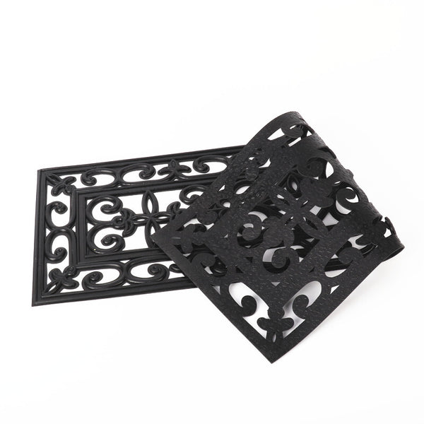 5x Rubber Stair Treads Non Slip Safety Outdoor Porch Floor Step Mats Staircase