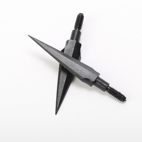 10X Arrowheads Broadheads 120grain Archery Broad Arrows Heads Screw Tips Archery