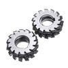 8Pcs Gear Milling Cutters with 20° Pressure Angle for Metric Module M1-M8 Gears