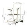Transfer Lift Chair for Elderly Height Adjustable Electric Wheelchair 180° Split